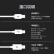 PISEN三合一线Apple Type-c Android携帯电话の充电线USB-C 3 Aによけると、iPhone 11/Xs/SE Sham 10/oppo Fa-we vivo/ipad 1.2 mを充电します。