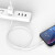 VK Apple de-ta線の充電ラインの急速充電はApple携帯電話iPhone 11 Pro/XR/X/8/7/6 s lightning偏平口ios充電器線の1 mに適用されます。