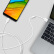 ESCASE Android derライン3 mフルーエレ充電器線USB速充紅米携帯帯電話延長線は栄光のoppo怪人vivo Same 2.1 A快充直頭Cie 9白を適用します。